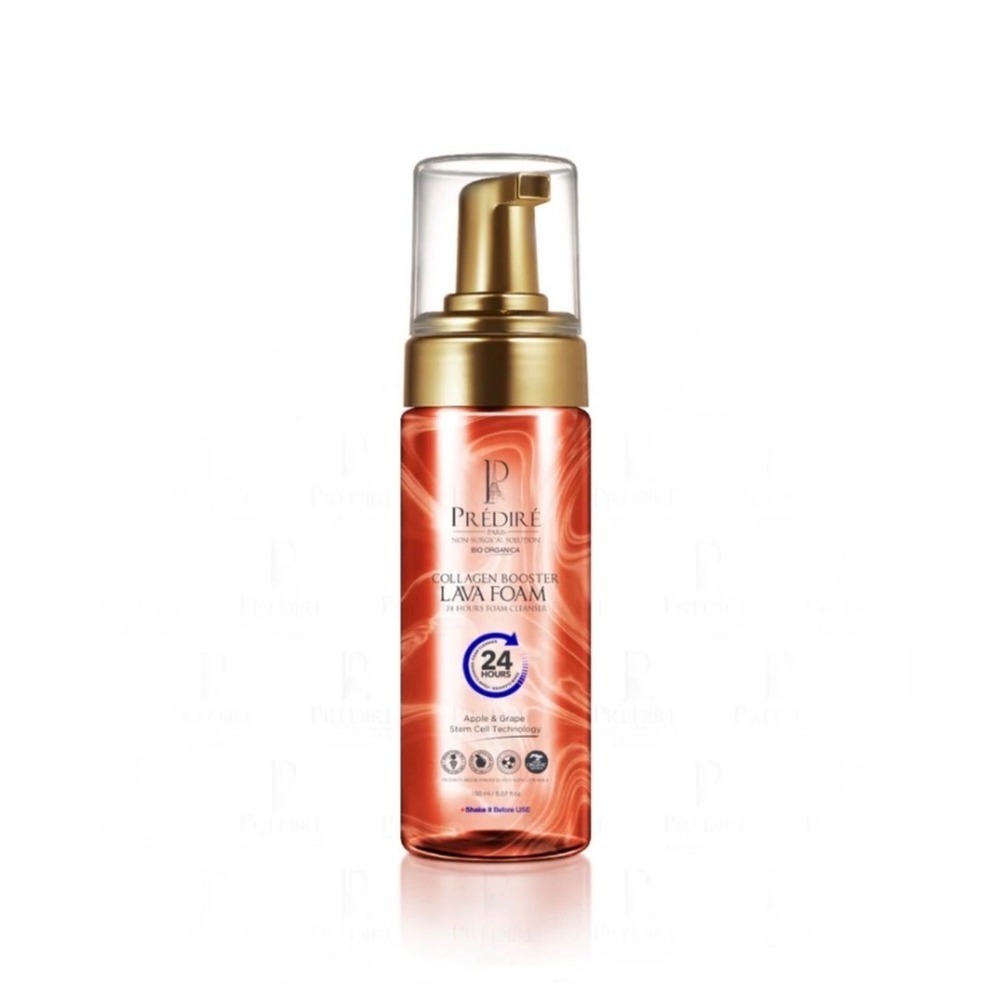Predire Paris Collagen Booster Lava Foam 24 Hours Foam Cleanser 150ml 5.07 fl oz